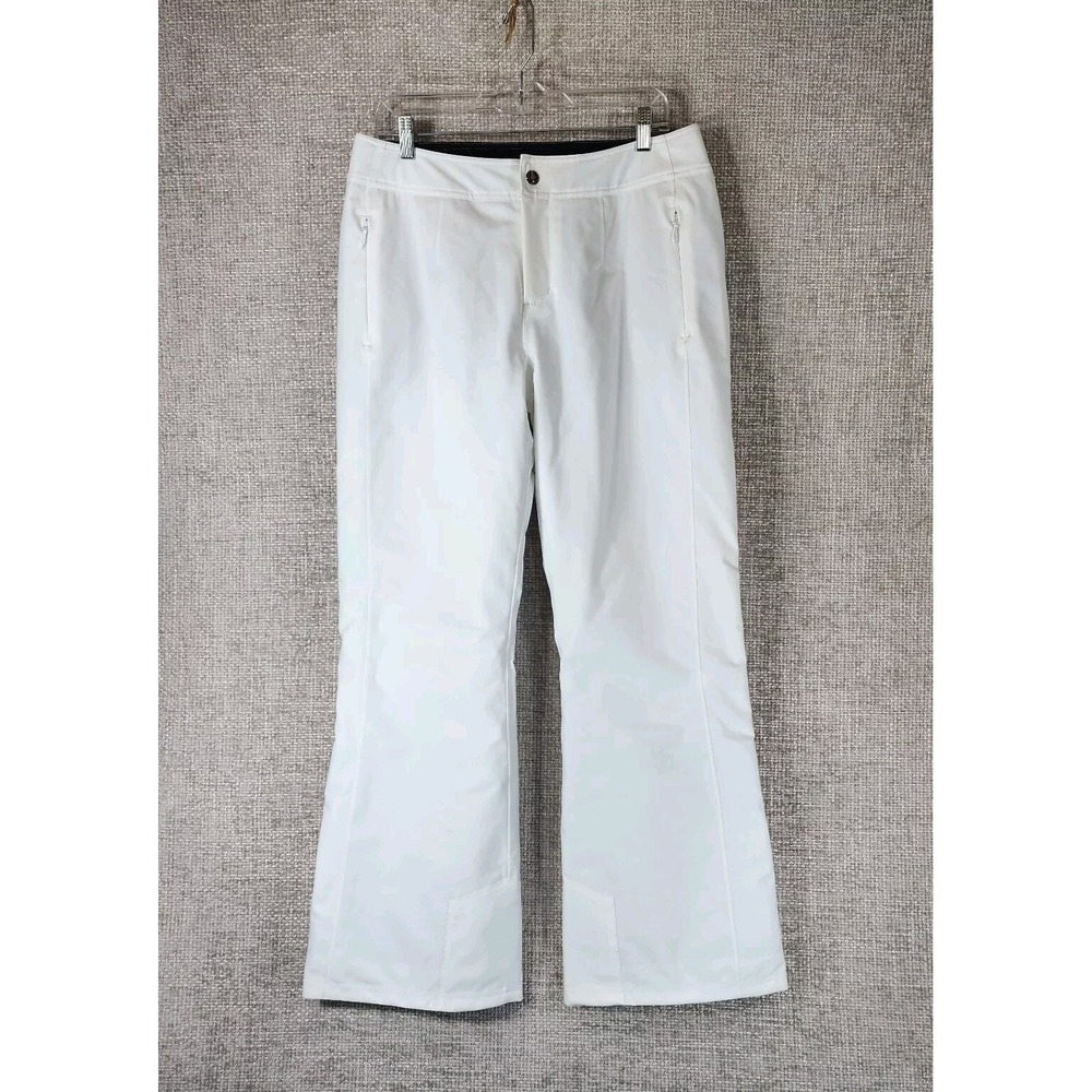 Sunice Katarina Insulated Ski Pants WSDL46 Womens 10 32x30 White 20K‎ NEW